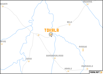 map of Tokala