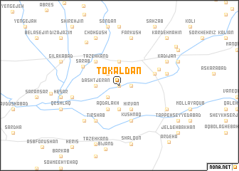 map of Tokaldān
