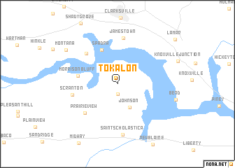 map of Tokalon