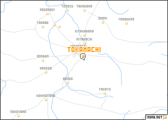 map of Tōkamachi