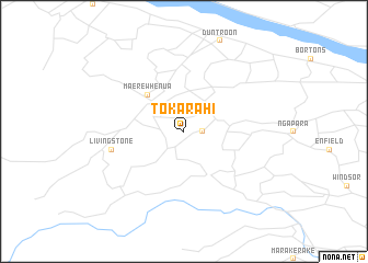 map of Tokarahi