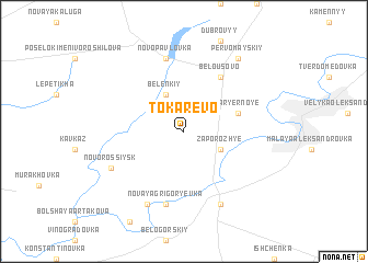 map of Tokarëvo