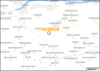 map of Tokarëvo