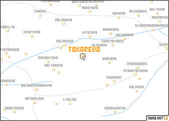 map of Tokarëvo