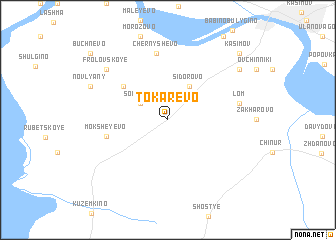 map of Tokarevo