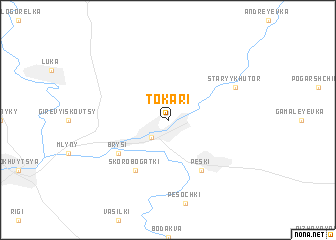 map of Tokari