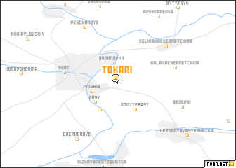 map of Tokari