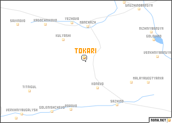 map of Tokari