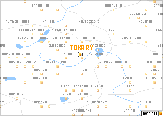 map of Tokary