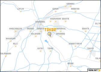 map of Tokar