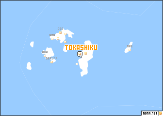 map of Tokashiku