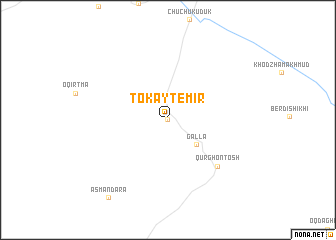 map of Tokay-Temir