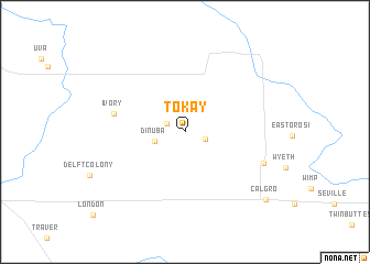 map of Tokay