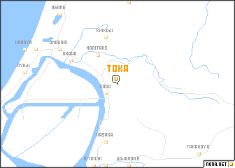 map of Tōka