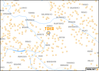 map of Toka