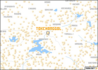 map of Tŏkchang-gol