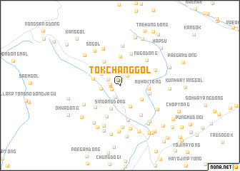 map of Tokchang-gol