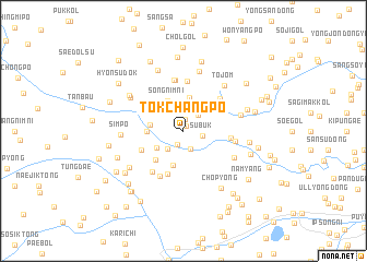 map of Tokchangp\