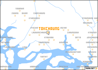 map of Tôkchaung