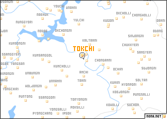 map of Tŏkch\