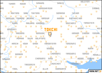 map of Tŏkch\