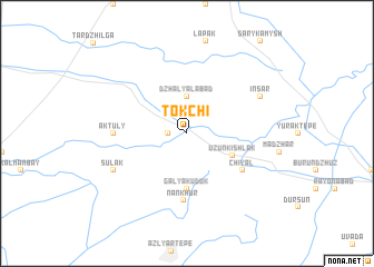 map of Tokchi