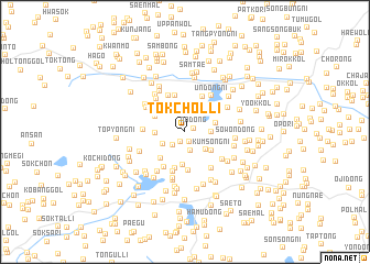 map of Tŏkch\