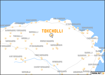 map of Tŏkch\