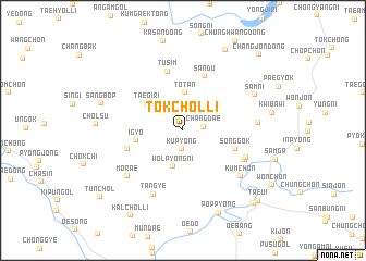 map of Tŏkch\