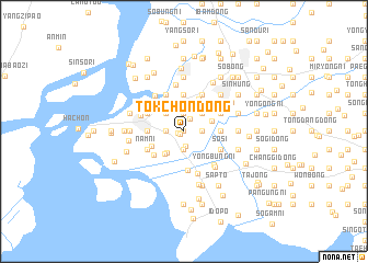 map of Tŏkch\