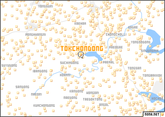 map of Tŏkch\