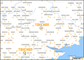 map of Tŏkch\