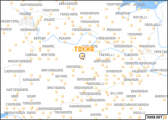 map of Tŏkha