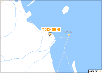 map of Tokhoshi