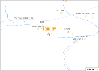 map of Tokhoy