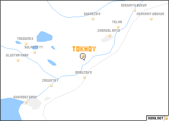map of Tokhoy