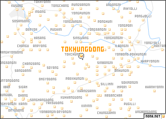 map of Tŏkhŭng-dong