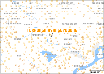 map of Tŏkhŭngni-Hyanggyo-dong