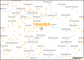 map of Tŏkhŭng-ni