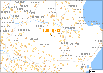 map of Tŏkhwa-ri