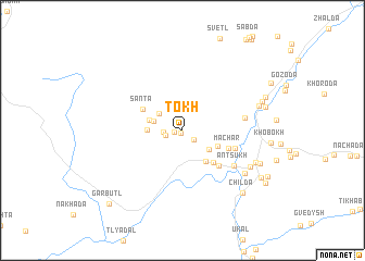 map of Tokh