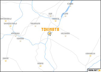 map of Tokimata