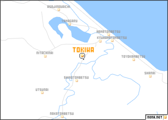 map of Tokiwa