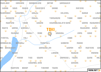 map of Toki