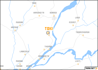 map of Toki