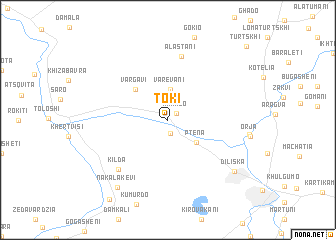 map of Tʼoki