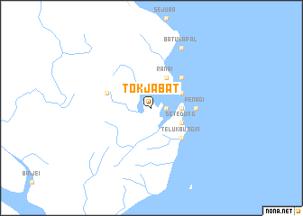 map of Tok Jabat