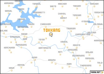 map of Tŏkkang