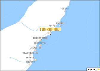 map of Tokkarimui