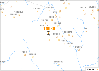 map of Tokka